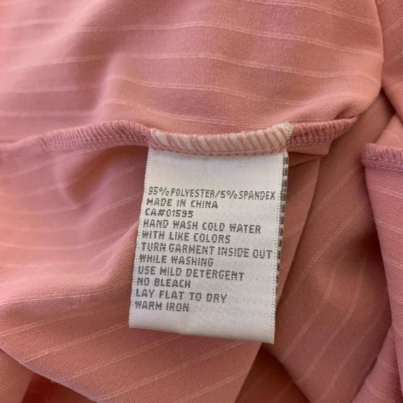 Beechers Brook Fairweather | Pink & White Striped Tank Top - Picture 5 of 6